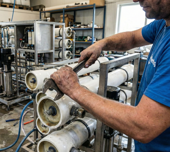 reparacion osmosis inversa por tecnico de watering