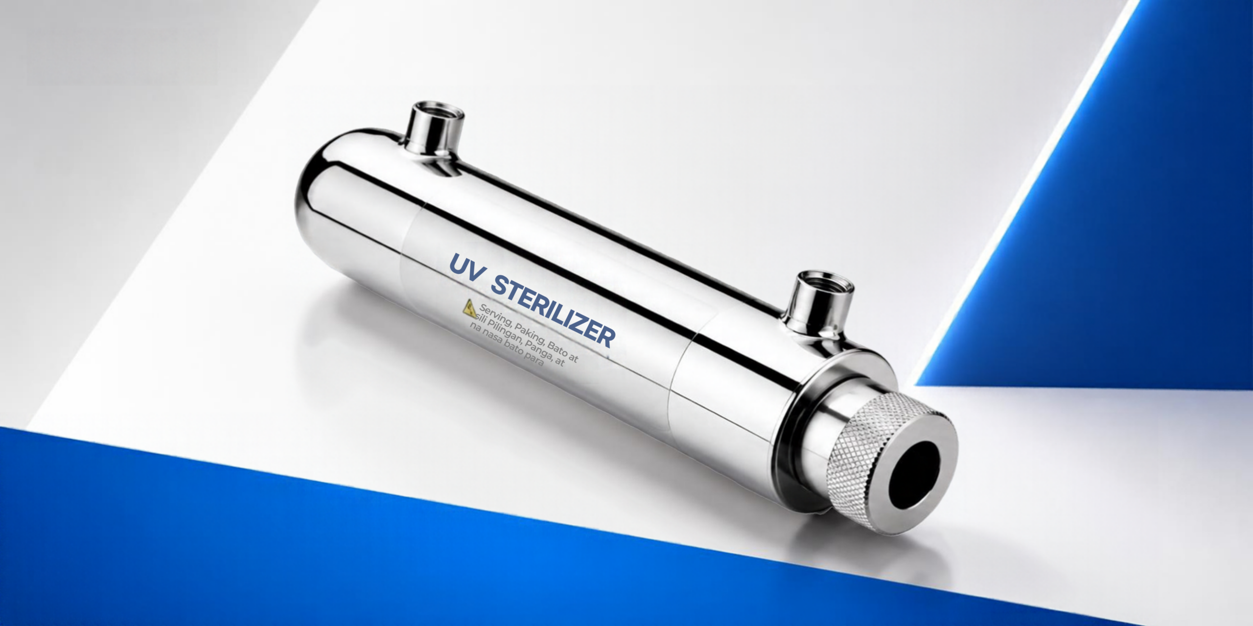 Esterilizador ultravioleta de acero inoxidable para tratamiento de agua