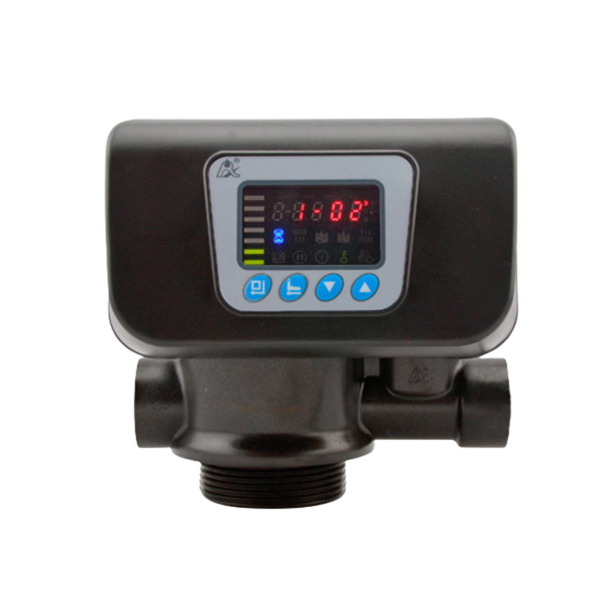 Válvula Runxin para control de filtros y ablandadores de agua.